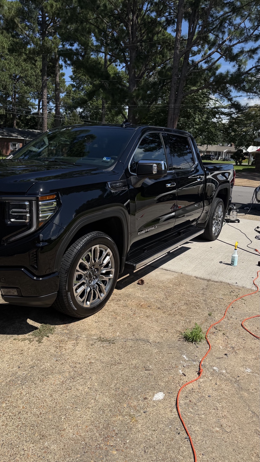 Black GMC Denali detailed by Surfside Detail Works
