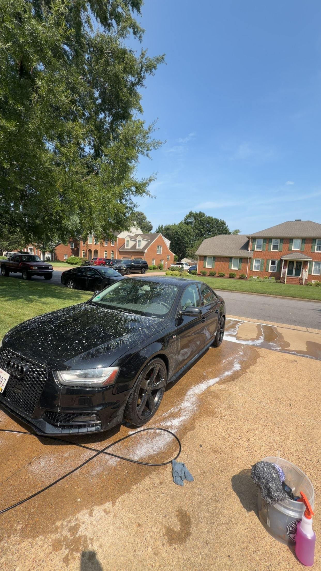 Audi exterior detail