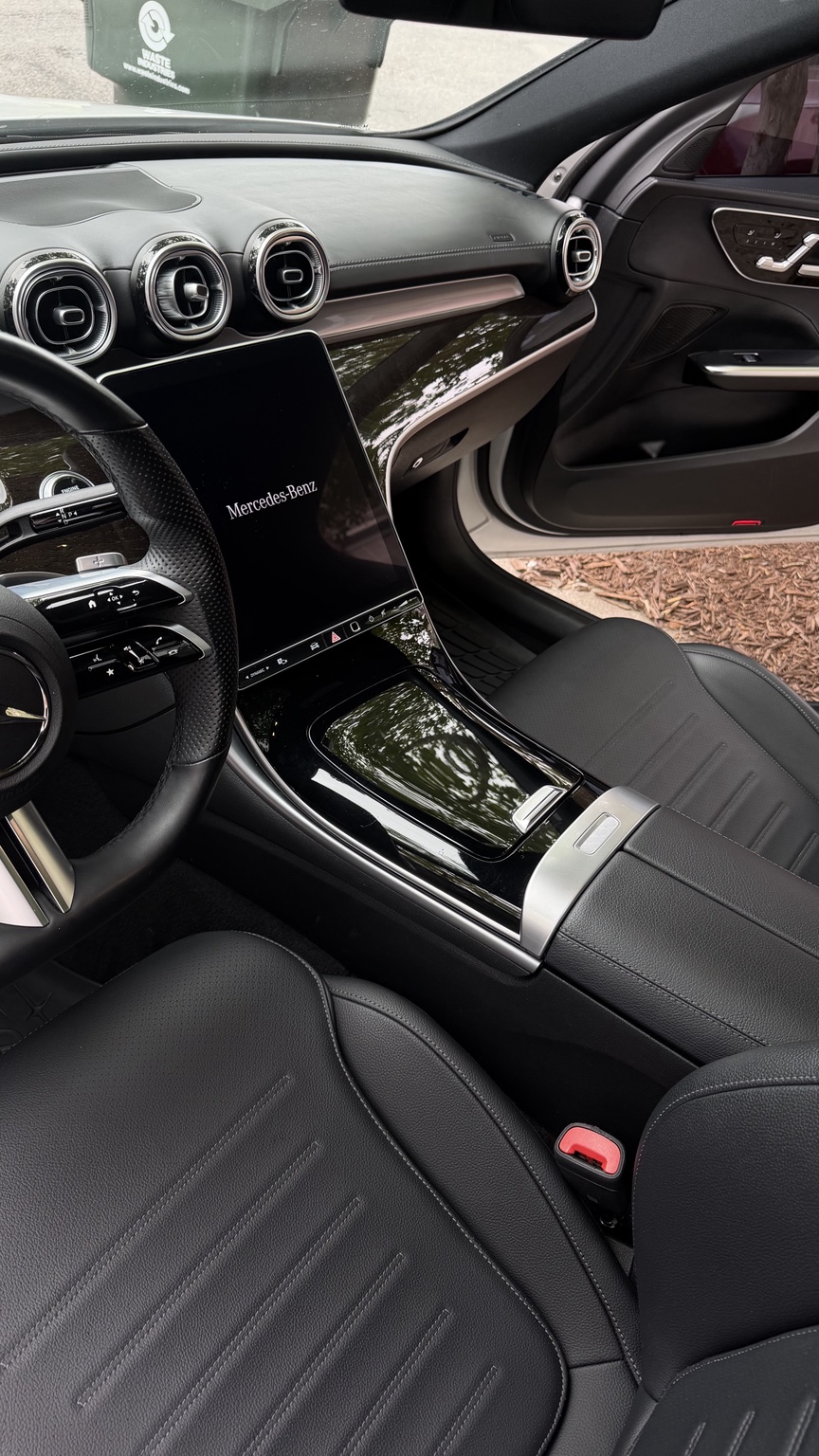 Mercedes interior cleaning